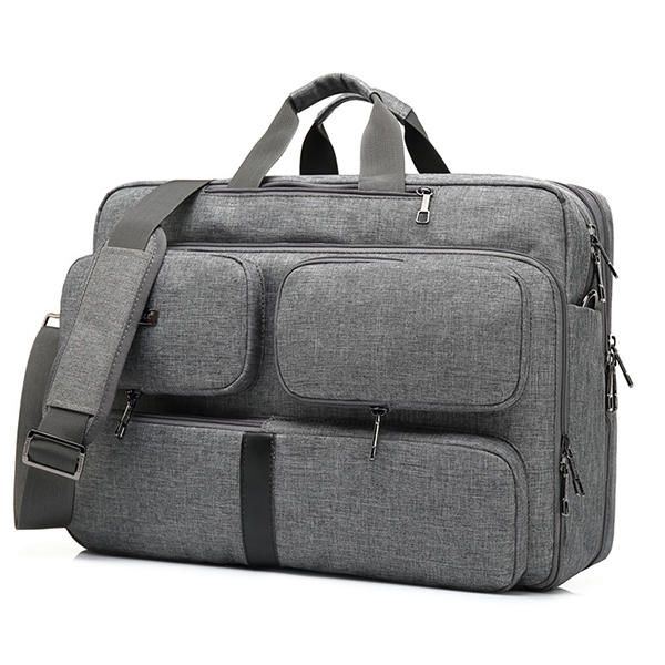 Herren Multifunktionaler Laptop Rucksack Umhängetasche