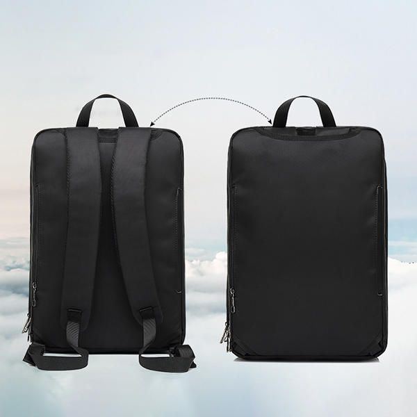 Herren Multifunktionaler Laptop Rucksack Umhängetasche