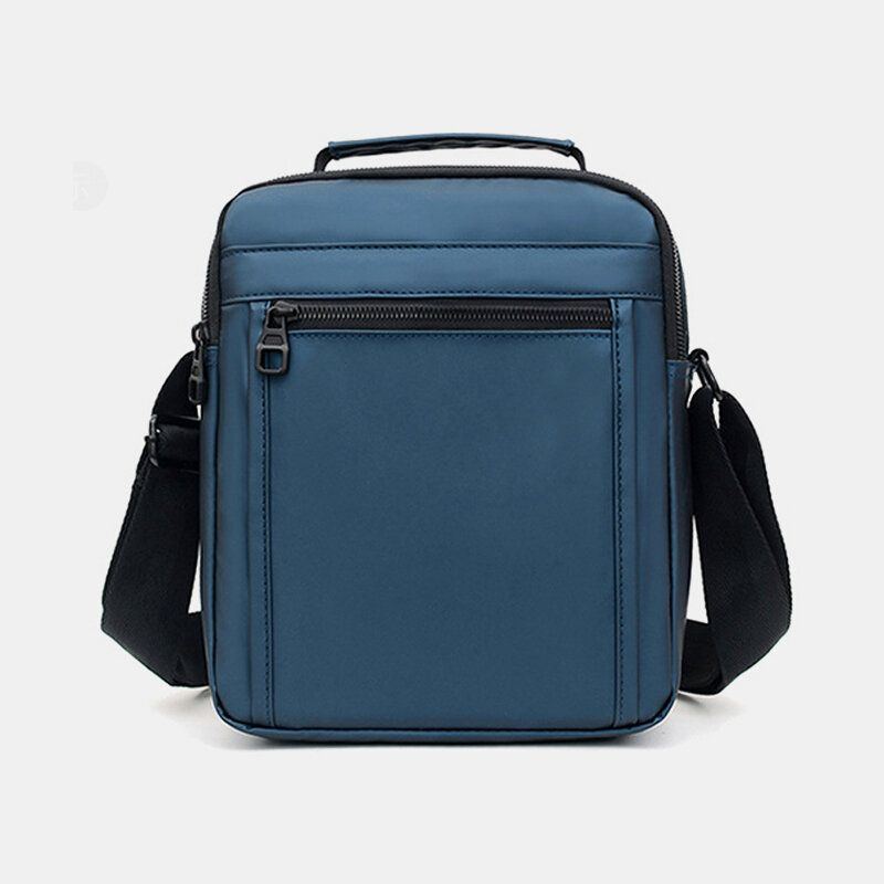 Herren Nylon Leicht Lässig Outdoor Reisen Multi Trage Schultertasche Umhängetasche