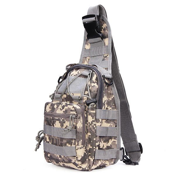 Herren Outdoor Sport Crossbody Sling Schulter Brusttasche