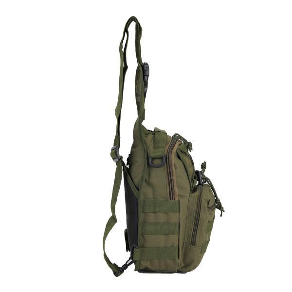 Herren Outdoor Sport Crossbody Sling Schulter Brusttasche