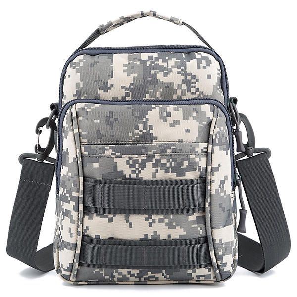 Herren Outdoor Sports Travel Camouflage Farbe Taktische Umhängetasche