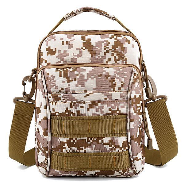 Herren Outdoor Sports Travel Camouflage Farbe Taktische Umhängetasche