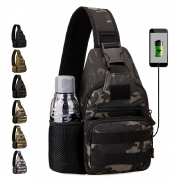 Herren Radsport Brusttasche Outdoor Taktik Rucksack