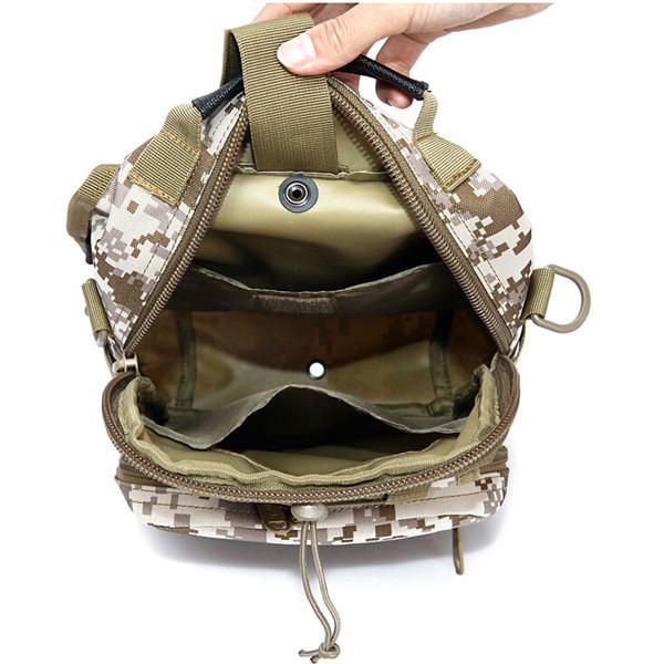 Herren Tactical Camping Outdoor Sport Brusttasche Umhängetasche