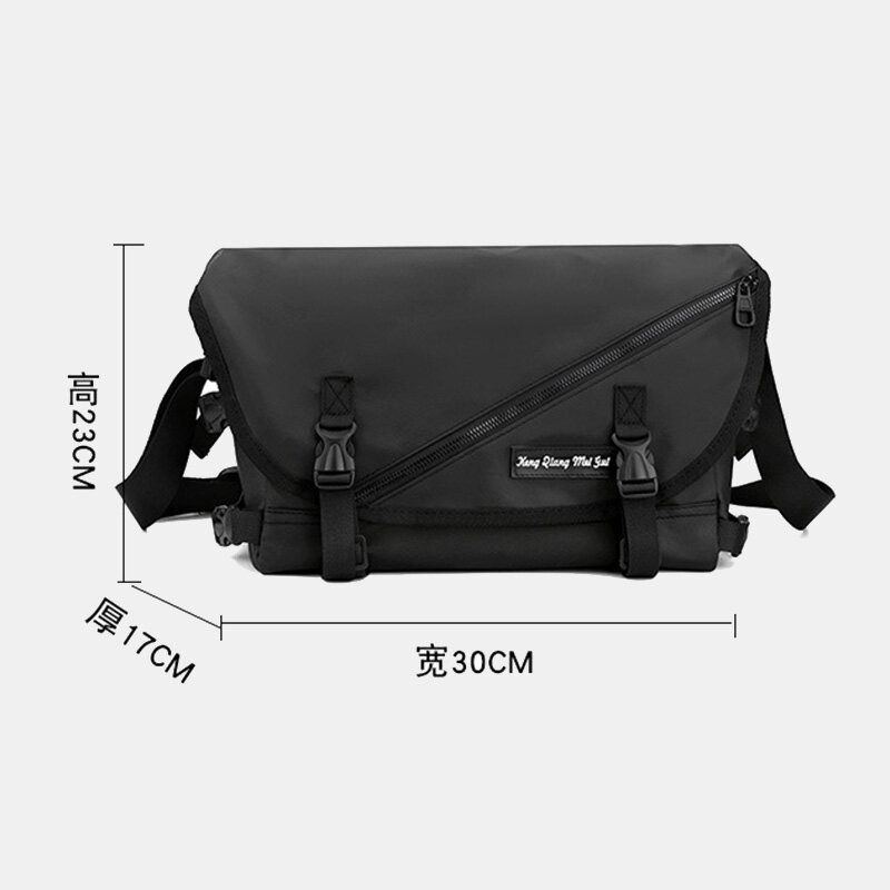 Herren Unisex Tasche Mit Großem Fassungsvermögen Auf Der Rückseite Anti Diebstahl Tasche Umhängetasche Minimalistische Schnalle Nylon Umhängetasche Umhängetasche