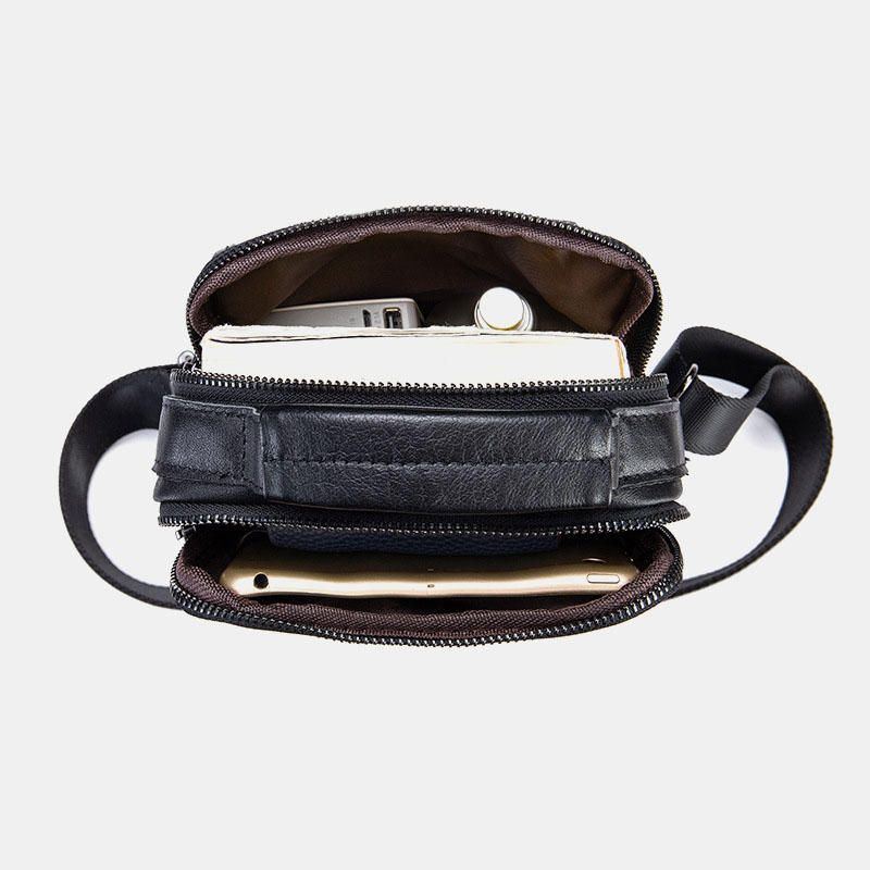 Herrenmode Crossbody Multifunktionale Umhängetasche Handtasche