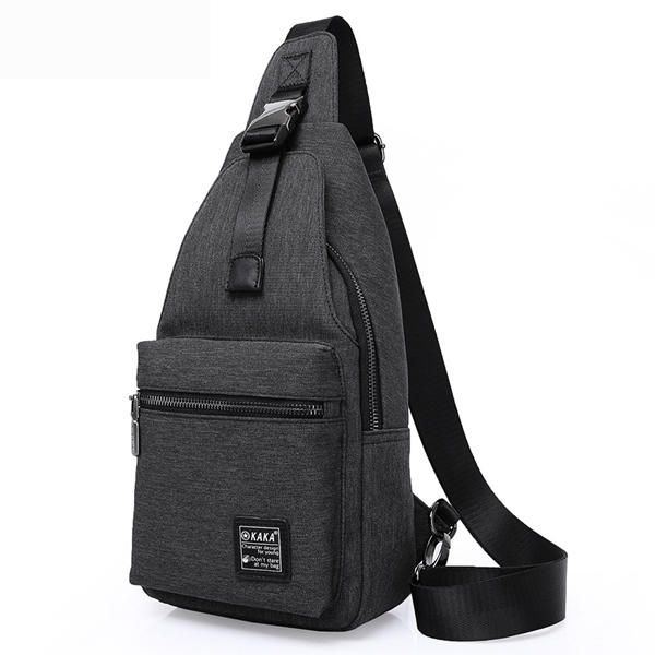 Kaka® Men Fashion Chest Pack Swagger Bag Umhängetasche Mit Großem Fassungsvermögen