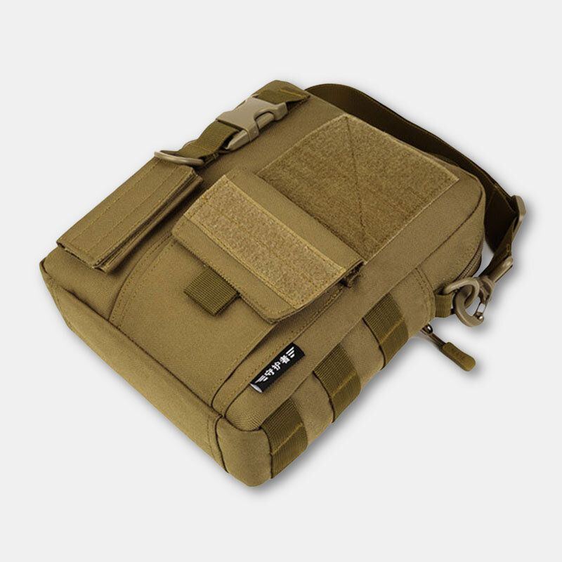 Herren Camo Muster Multifunktions Große Kapazität Outdoor Travel Tactical Bag Umhängetasche Umhängetasche Square Bag