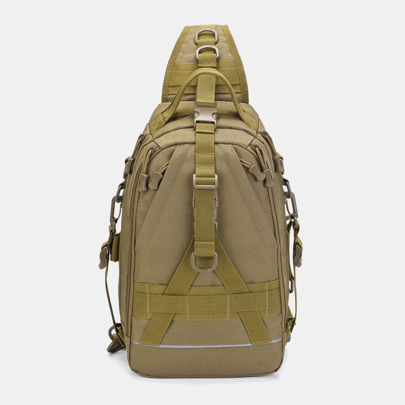 Herren Oxford Camo Multifunktions Wasserdichte Outdoor Sportarten Reiten Taktische Umhängetasche Umhängetasche Brusttasche