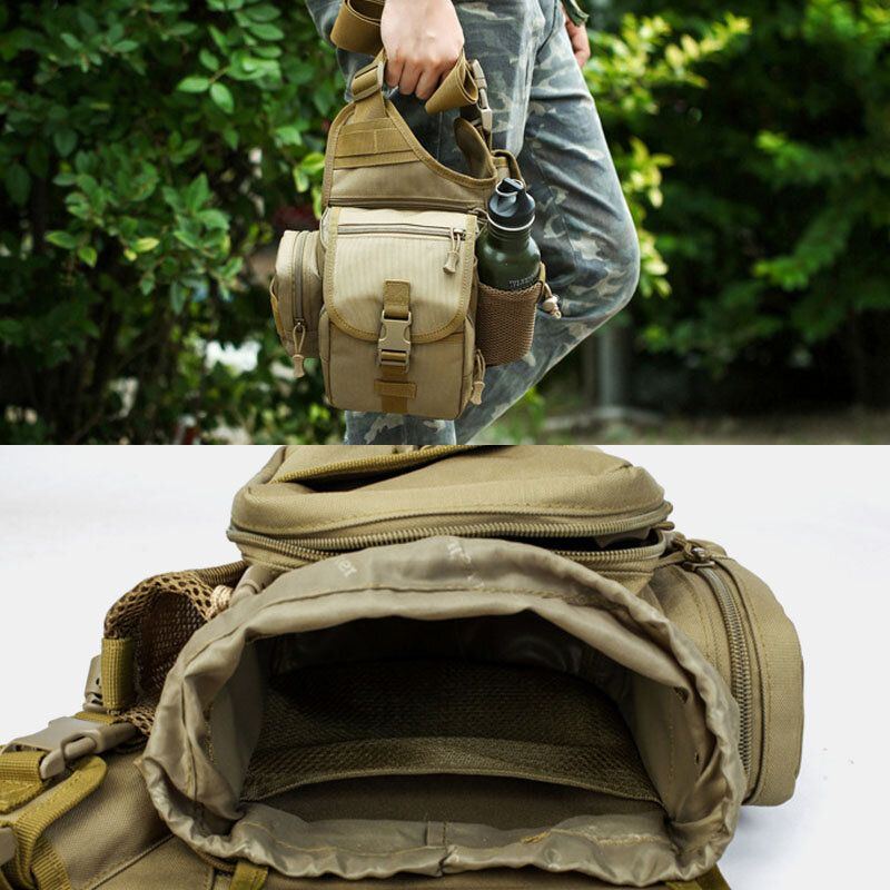 Herren Oxford Outdoor Reitsport Camo Wasserdichte Umhängetasche Mit Großer Kapazität Gürteltasche Satteltasche