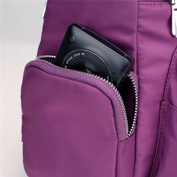 Mehrschichtige Reißverschlusstaschen Für Damen Nylon Umhängetaschen Outdoor Sportarten Wasserdichte Crossbody Taschen Umhängetasche