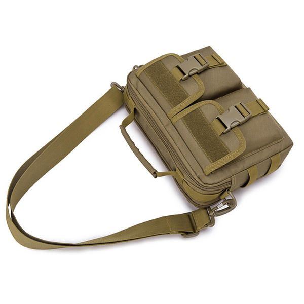 Men New Canvas Tactical Camo Lässige Umhängetasche