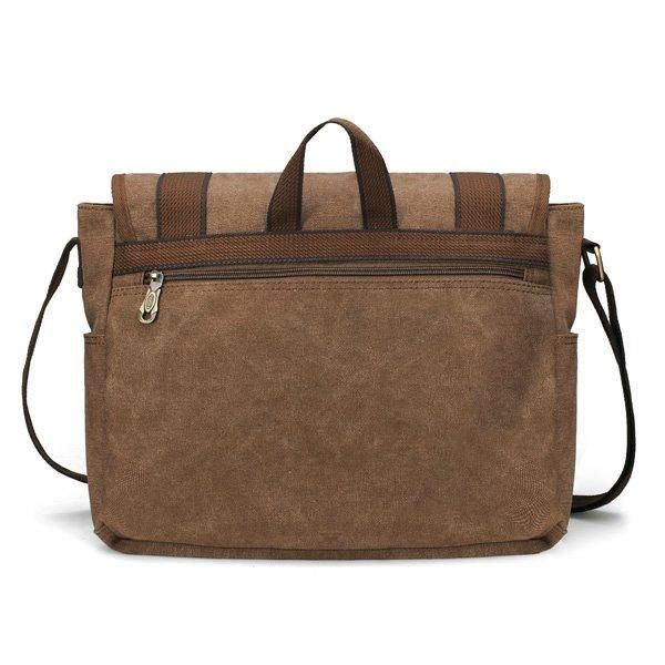 Mens Retro Canvas Travel Shoulder Bag School Messenger Bags