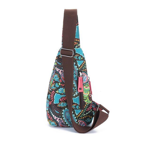 National Floral Summer Light Damen Brusttasche Sling Bag Umhängetasche