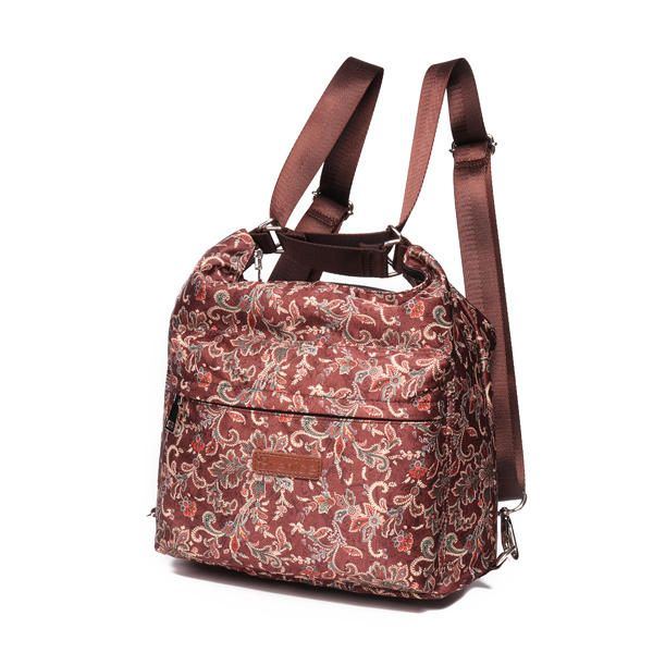 National Floral Travel Damen Rucksack Umhängetasche