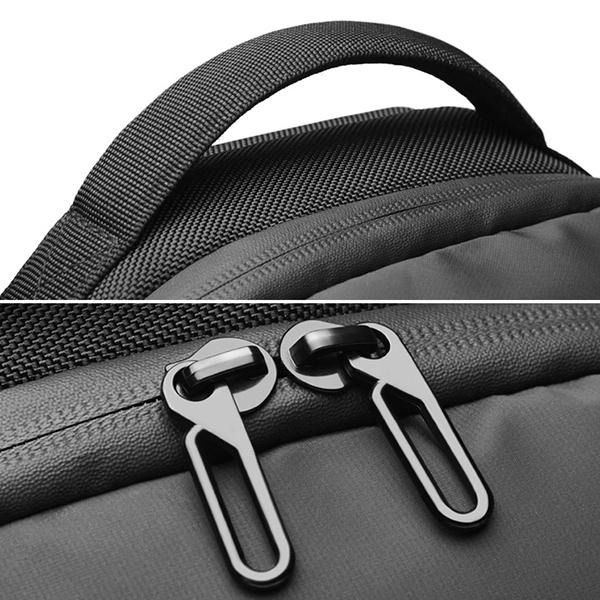 Wasserdichte Business Usb Ladebuchse Mit Großer Kapazität Schultertasche Brusttasche Umhängetasche Für Herren