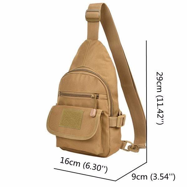 Wasserdichte Nylon Umhängetasche Outdoor Umhängetasche Lässige Brusttasche Für Herren