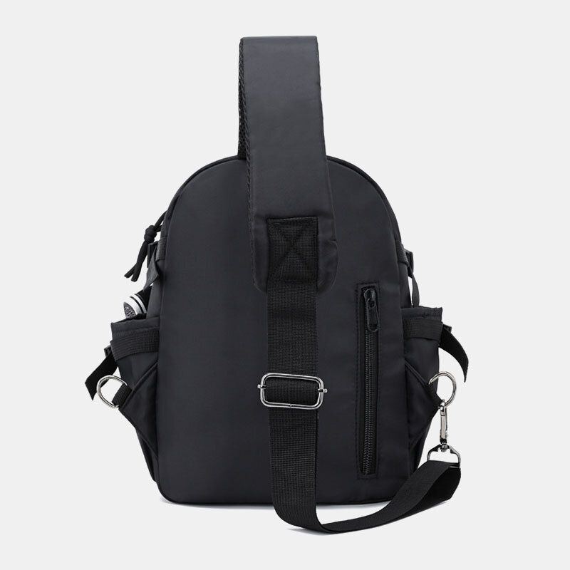 Herren Muti Pockets Wasserdichte Brusttasche Aus Nylon Leicht Bequem Umwandelbar Umhängetasche