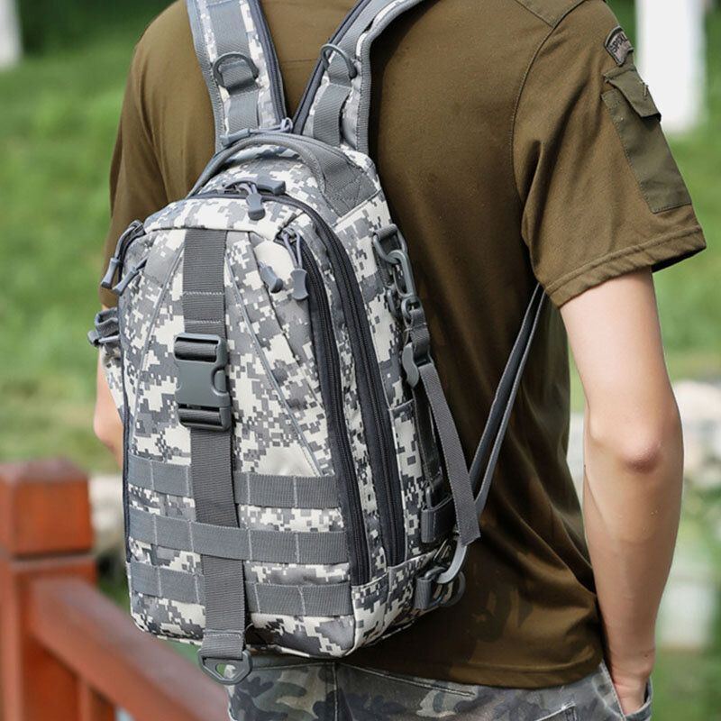 Herren Multifunktions Taktischer Rucksack Casual Sling Umhängetasche Umhängetasche Brusttasche Für Outdoor