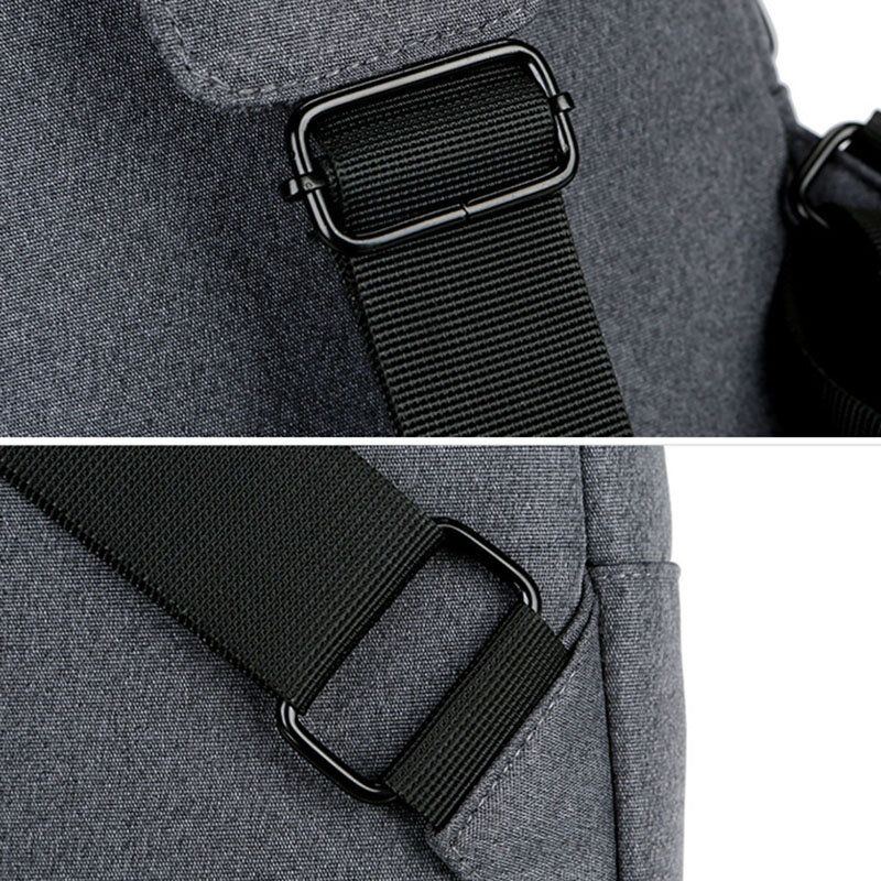 Herren Usb Aufladung Brusttasche Mit Mehreren Taschen Oxford Rutschfeste Verschleißfeste Wasserdichte Lässige Umhängetasche Umhängetaschen