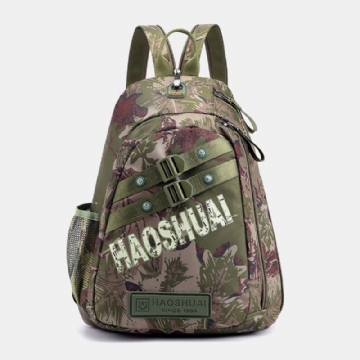 Men Camouflages Multifunktionale Wasserdichte Sport Brusttasche Mit Großer Kapazität Umhängetasche Umhängetasche Rucksack