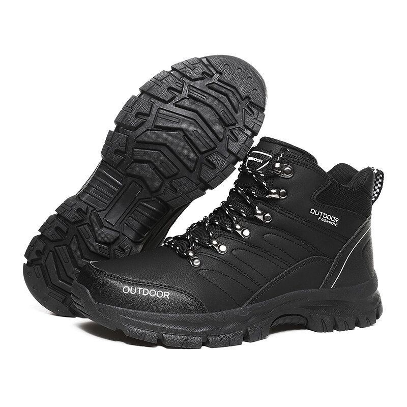 Bequeme Anti Kollisions Zehenkappe Für Herren Rutschfest Outdoor Sport Lässige Wanderschuhe