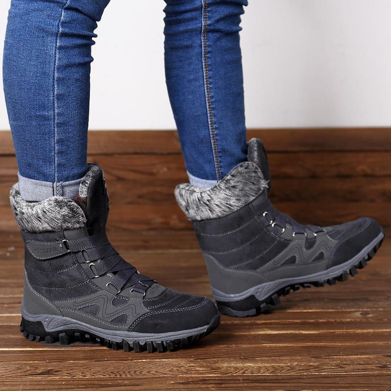 Damen Outdoor Futter Mit Hakenschlaufe Für Warme Schneestiefel