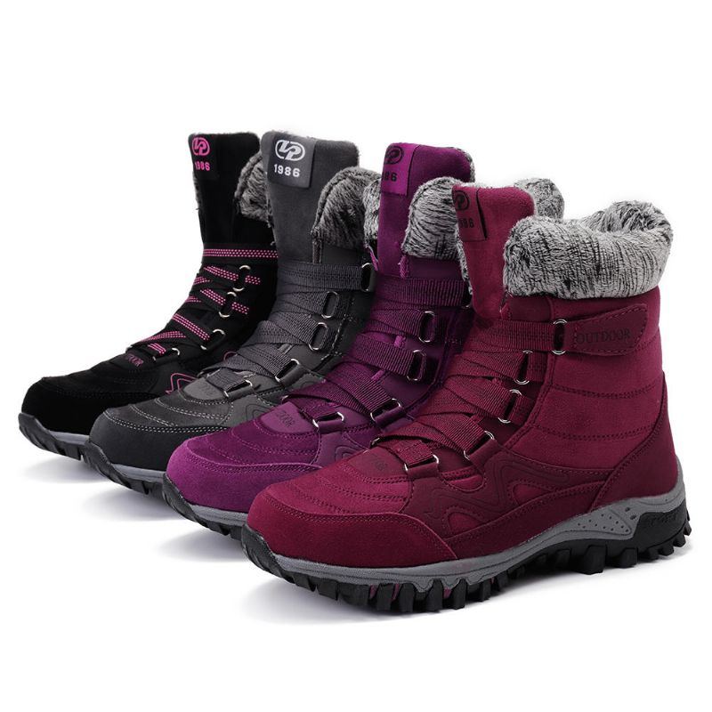 Damen Outdoor Futter Mit Hakenschlaufe Für Warme Schneestiefel