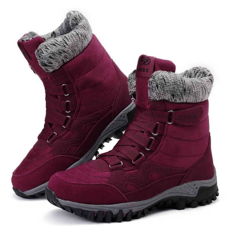 Damen Outdoor Futter Mit Hakenschlaufe Für Warme Schneestiefel