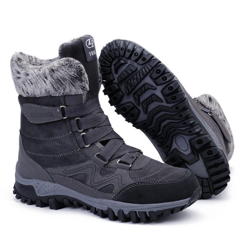 Damen Outdoor Futter Mit Hakenschlaufe Für Warme Schneestiefel