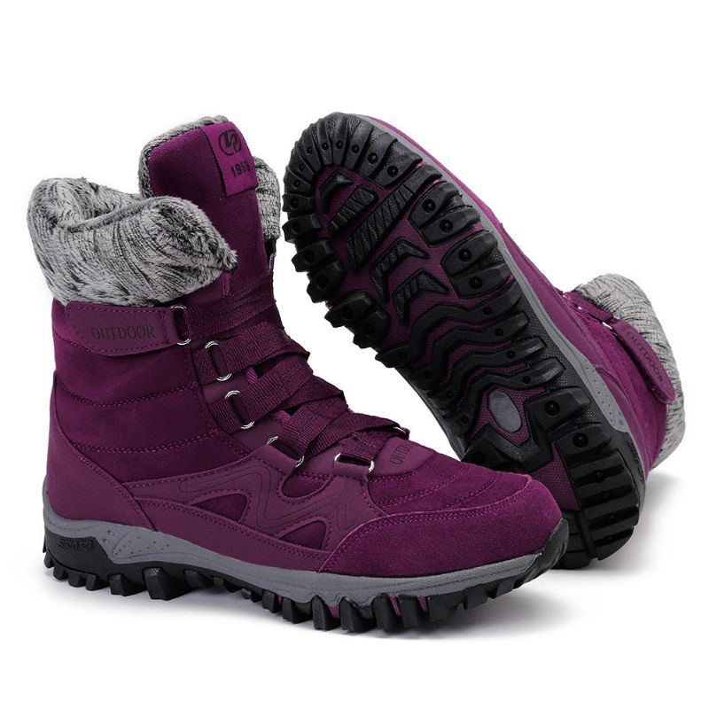 Damen Outdoor Futter Mit Hakenschlaufe Für Warme Schneestiefel