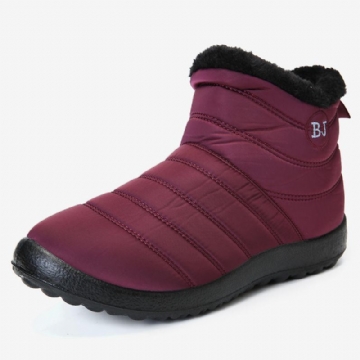 Damen Schneestiefel Wasserabweisend Mit Weicher Sohle Warm