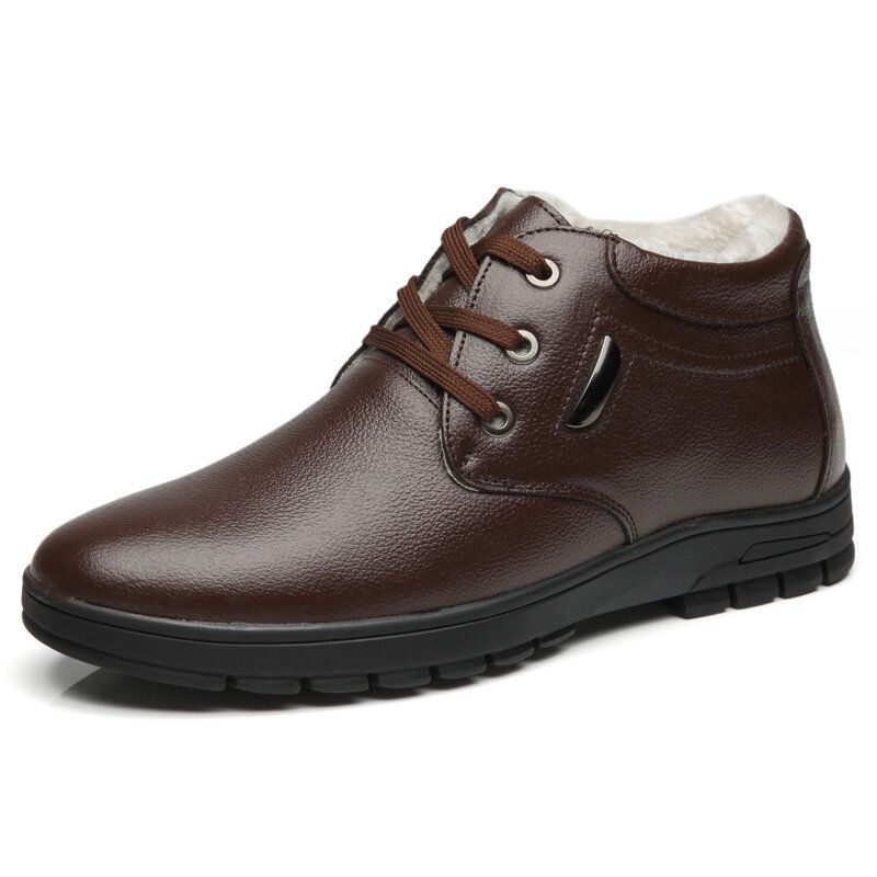 Herren Casual Daily Warm Plüschfutter Stiefeletten