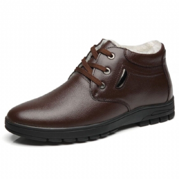 Herren Casual Daily Warm Plüschfutter Stiefeletten