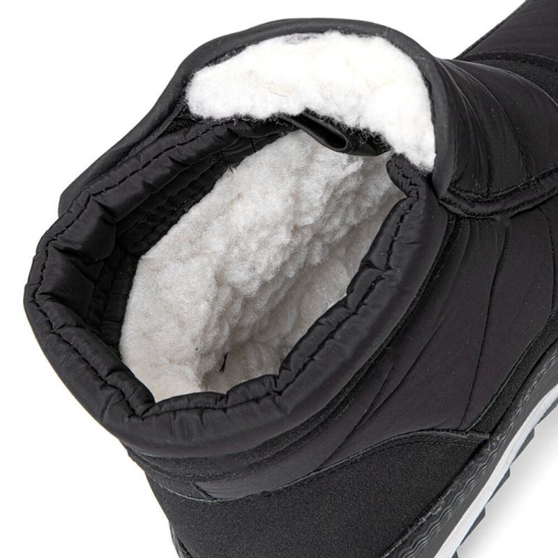 Herren Schneestiefel Mit Dickem Warmem Rutschfestem Plüschfutter