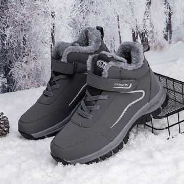 Herren Warme Outdoor Rutschfeste Kurze Lässige Wanderstiefel Schneestiefel