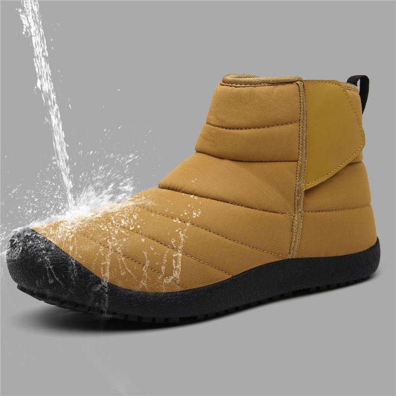 Herren Wasserabweisende Plüschfutter Warme Winter Schneestiefel