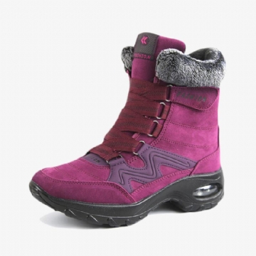 Warme Outdoor Schneestiefel Mit Luftkissen Und Weicher Sohle Für Damen