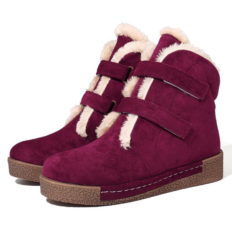 Winter Outdoor Klettverschluss Schneestiefel Für Damen