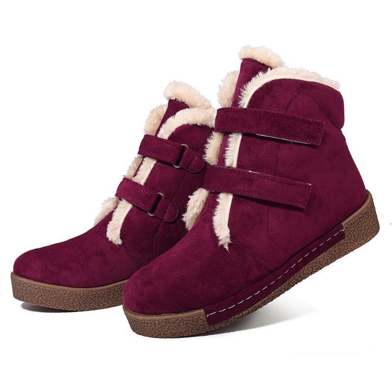 Winter Outdoor Klettverschluss Schneestiefel Für Damen