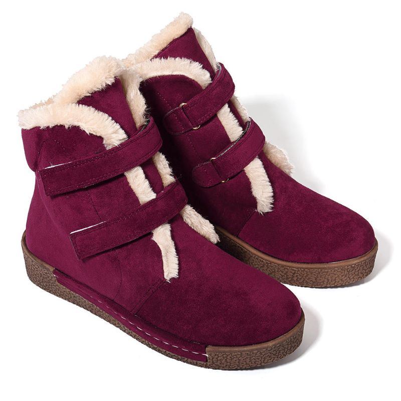 Winter Outdoor Klettverschluss Schneestiefel Für Damen