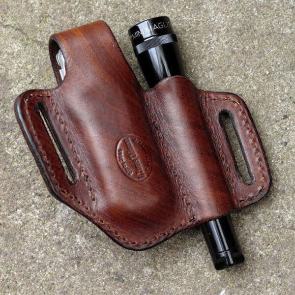 Herren Echtes Leder Edc Gürtelschlaufe Taille Multitool Etui Hüfttaschen