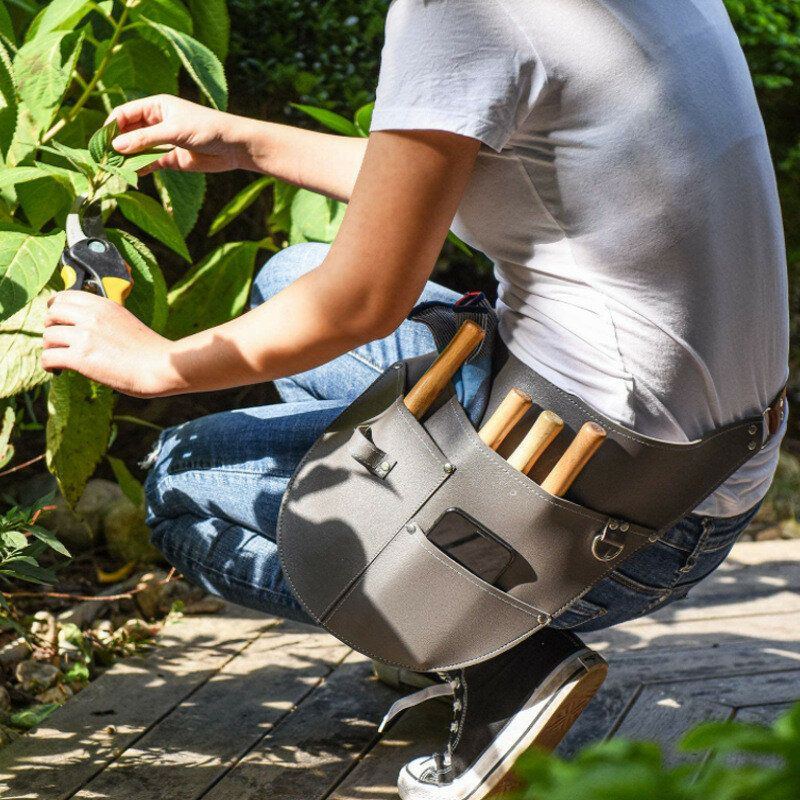 Multifunktions Gartengerät Für Herren Lederholster Gürteltasche Gartenschere Aufbewahrungstasche