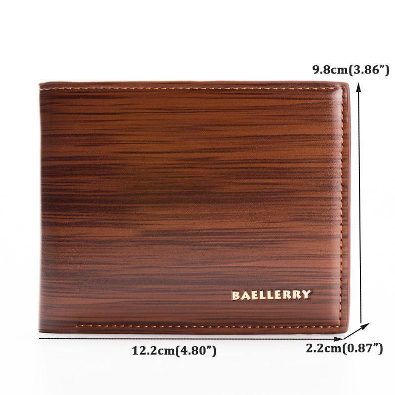 Baellerry Herren Freizeit Casual Kurz Cross Wallet