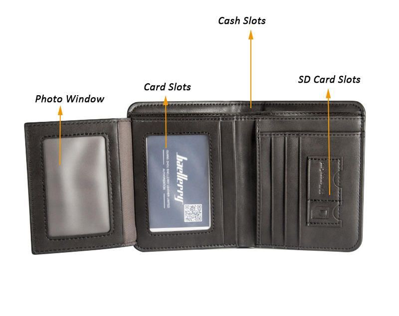 Baellerry Multi Card Short Wallet Herren Geldbörse Aus Mattem Leder