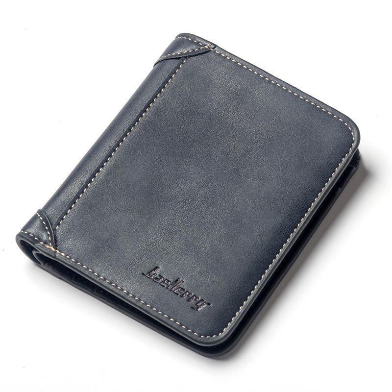 Baellerry Multi Card Short Wallet Herren Geldbörse Aus Mattem Leder