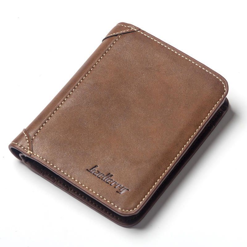 Baellerry Multi Card Short Wallet Herren Geldbörse Aus Mattem Leder