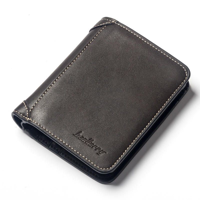 Baellerry Multi Card Short Wallet Herren Geldbörse Aus Mattem Leder