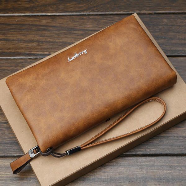 Baellerry Multifunktionale Lange Business Wallet Phone Bag Für Herren